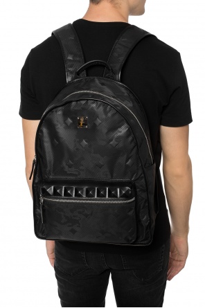 Patterned backpack with a leather finish, zdjęcie 2 Patterned backpack with a leather finish od MCM